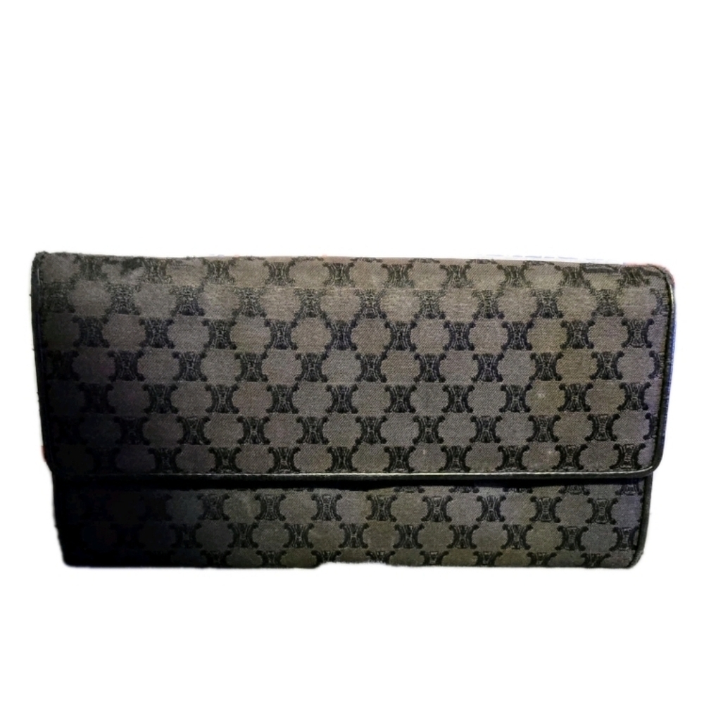Authentic Celine Triomphe Long Wallet